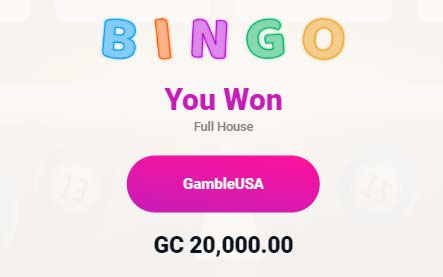 pulsz bingo win gamble usa