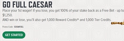 Caesars Sportsbook Promo Code