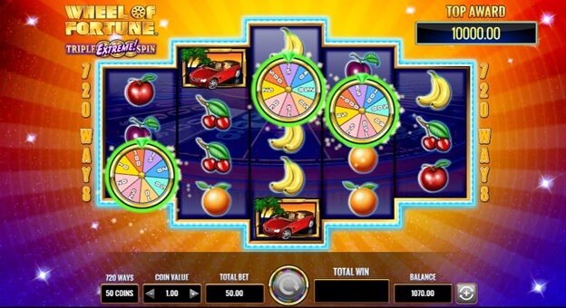 Wheel of Fortune Triple Extreme Spin Scatters