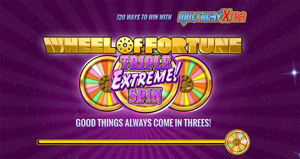 Wheel of Fortune Triple Extreme slot logo