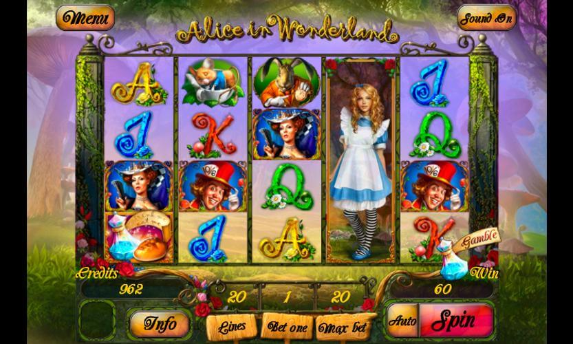 Alice In The Wonderland Slot