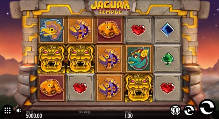 Temple of the Jaguar Guardian Slot