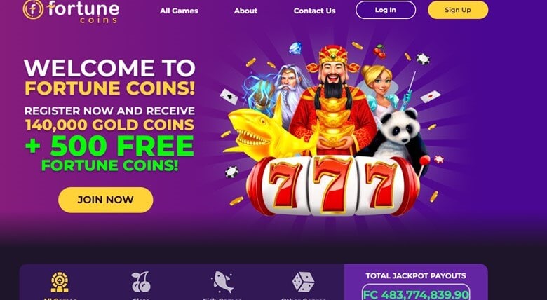 Fortune Coins Welcome Bonus Join Now!