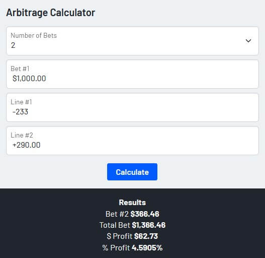 Airbatrage Calculator