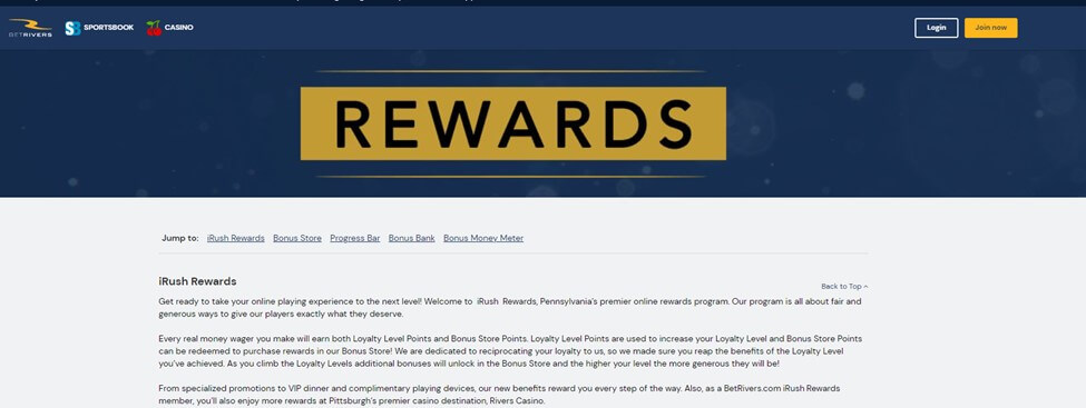 BetRivers Rewards