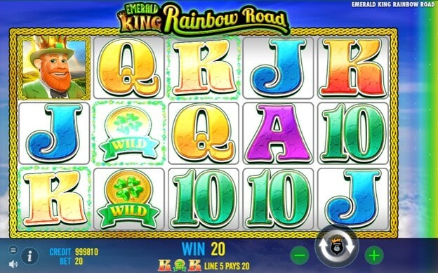 Emerald King Rainbow Road Slot