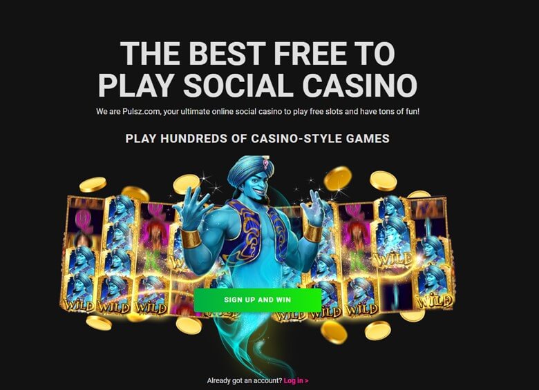 Pulsz Casino - The Best Social Casino Sign Up