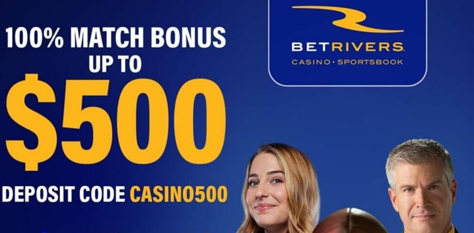 BetRivers Casino $500 Bonus