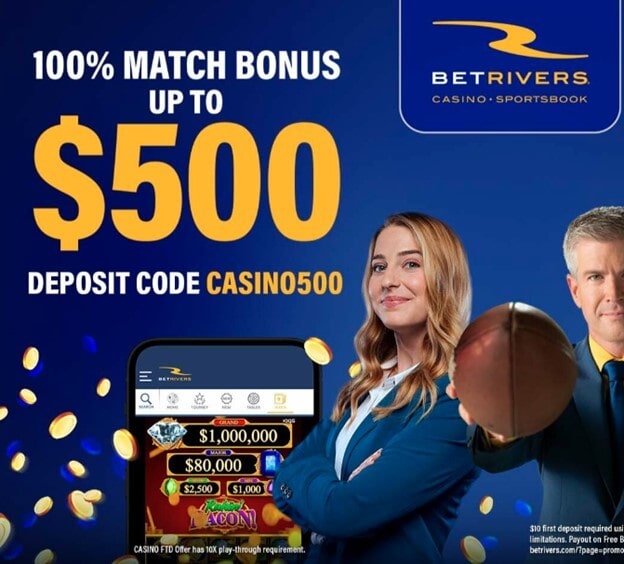 BetRivers Casino Welcome Bonus