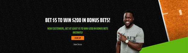 DraftKings Bet $5 Win $200