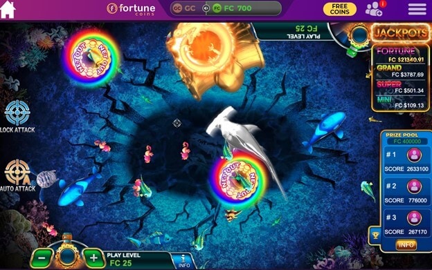 Fortune Coins Fish Game 