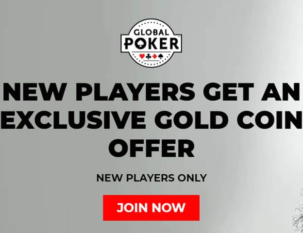 Global Poker Casino Gold Coin Offer