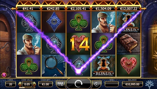 Holmes and the Stolen Stones Slot Yggdrasil
