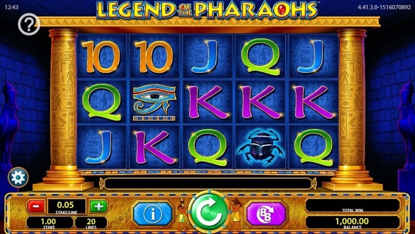 Legend of the Pharaoh’s Slot