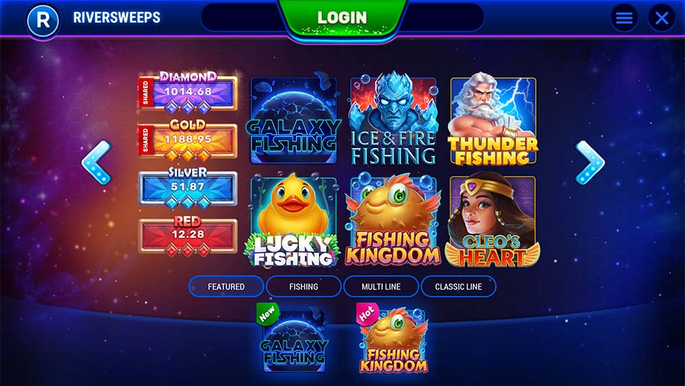 riversweeps casino games