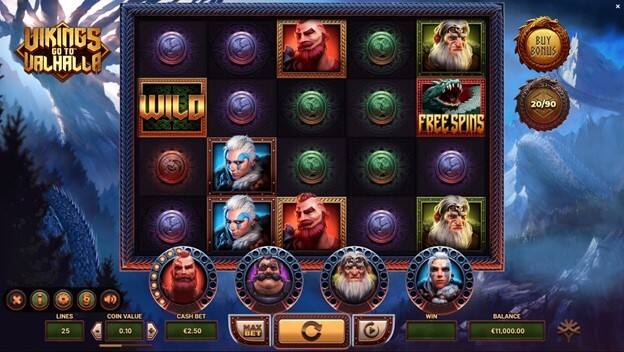 Vikings go to Valhalla Slot Yggdrasil