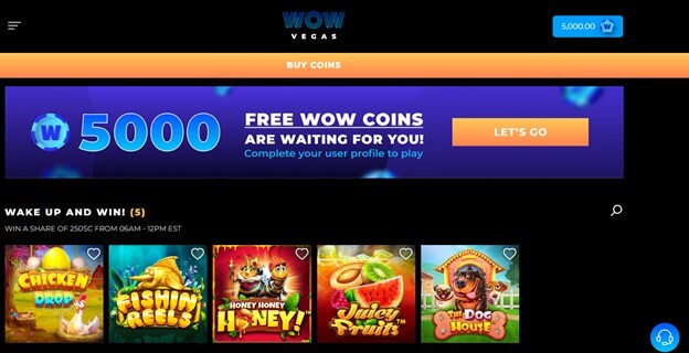 WOW Vegas Casino Vegas Slots