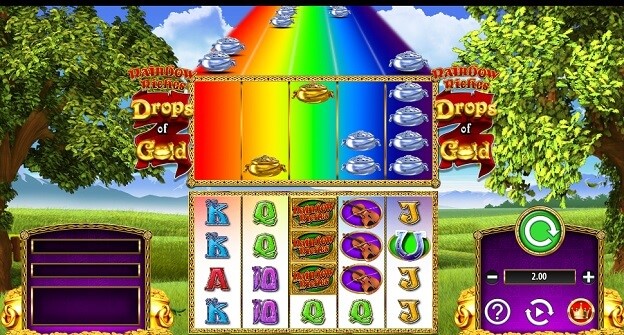 Rainbow Riches Drops of Gold slot game