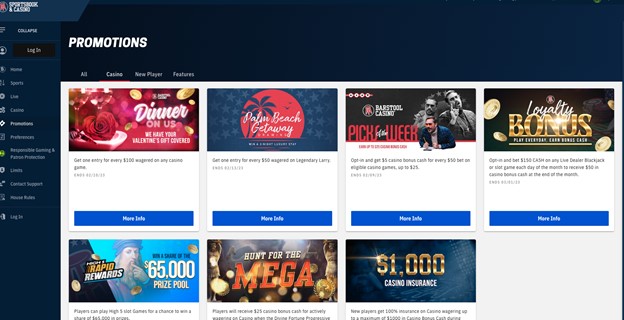 Barstool Casino WV Promotions