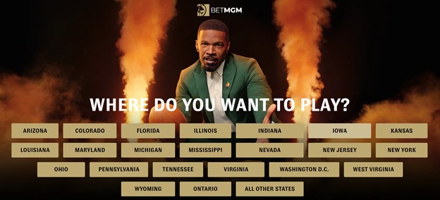 BetMGM Sportsbook States To Play