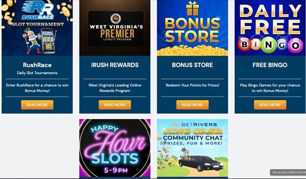BetRivers WV Casino Promotions