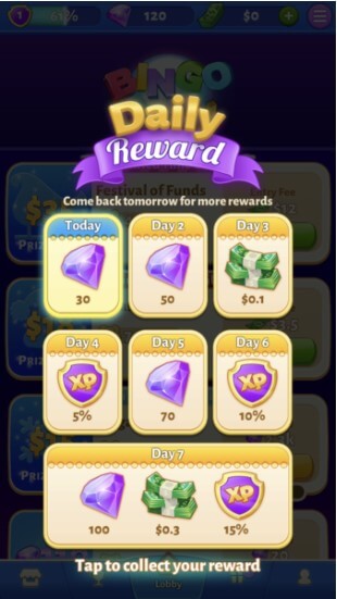 Bingo Cash App Daily Rewards