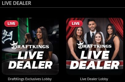 DraftKings Casino Live Dealer