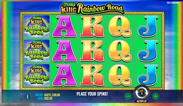 Emerald King Rainbow Road Slot