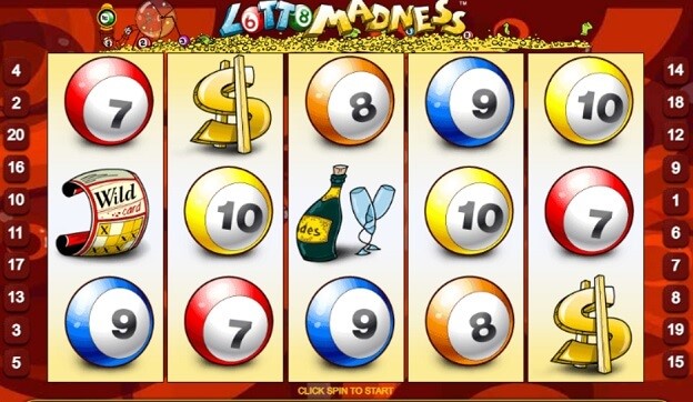 lotto madness slot game