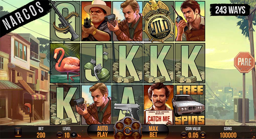 Narcos video slot