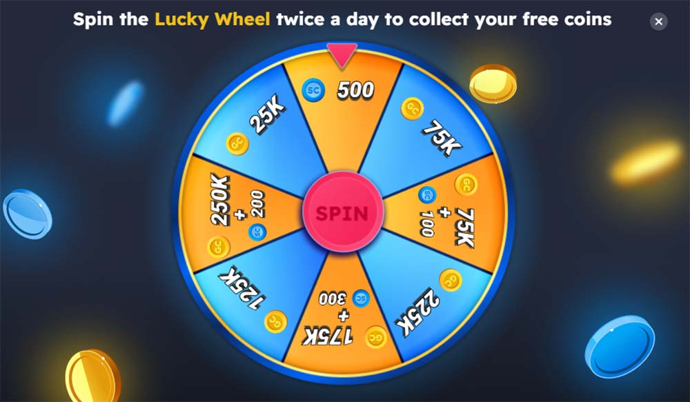 nolimicoins casino lucky wheel feature