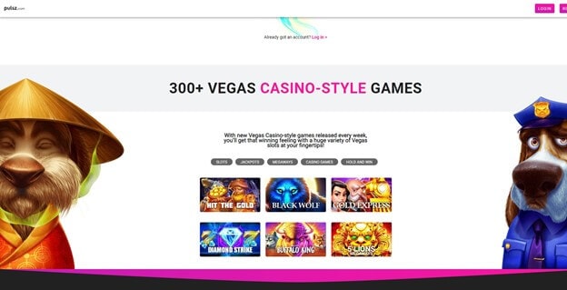 Pulsz Vegas Casino Games