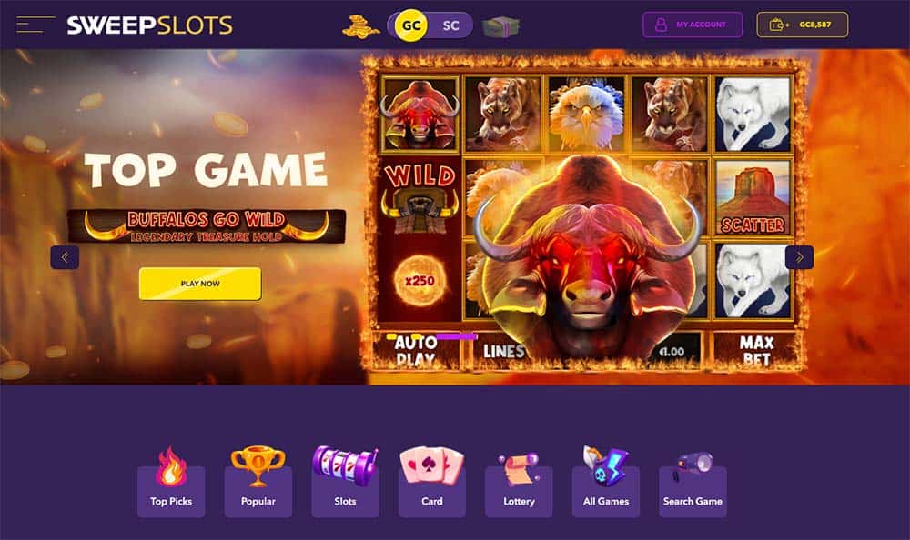 SweepSlots Casino Review 100 No Deposit Sweeps Coins SweepSlots Casino Review 100 No Deposit Sweeps Coins
