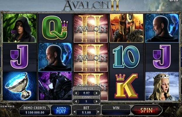 Avalon II - Microgaming Slot