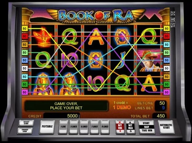 Book of Ra - Novomatic Slot