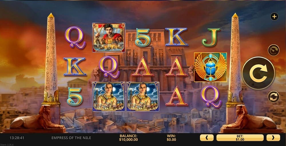 empress of the nile slot