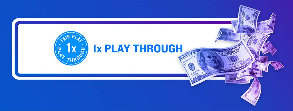 fanduel casino 1x wager