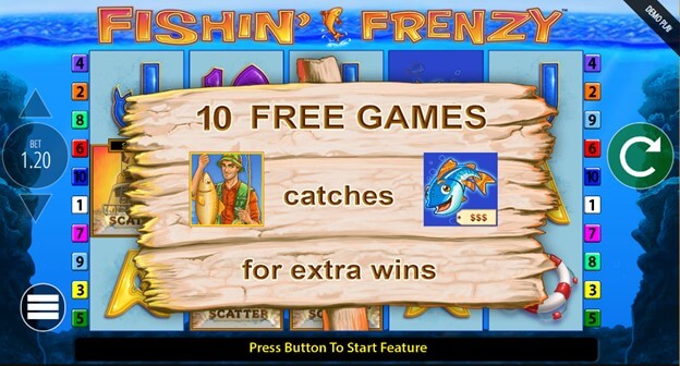 Fishin’ Frenzy (Crazy Fishin’) Slot Review | Play Online