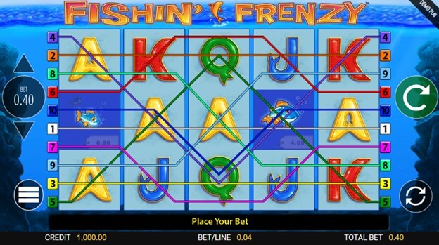 Fishin' Frenzy Game