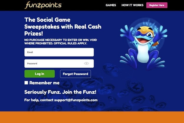 Funzpoints Homepage