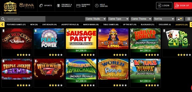 Golden Nugget Blueprint Gaming Slots