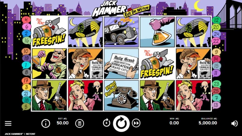 jack hammer slot netent