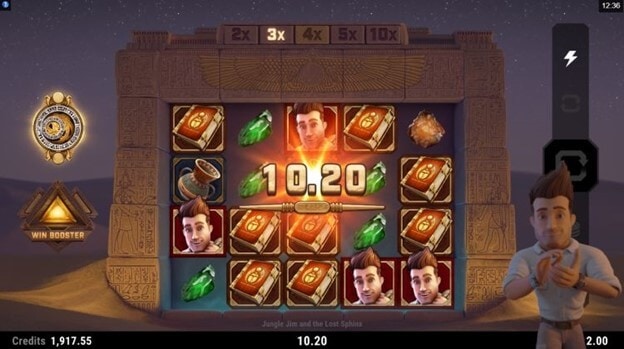 Jungle Jim and the Lost Sphinx Stone - Microgaming Slot