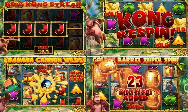 King Kong Cash Slot Bonuses