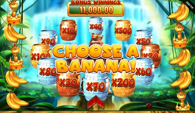 King Kong Cash Slot Choose A Banana