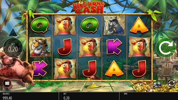 King Kong Cash Slot Theme