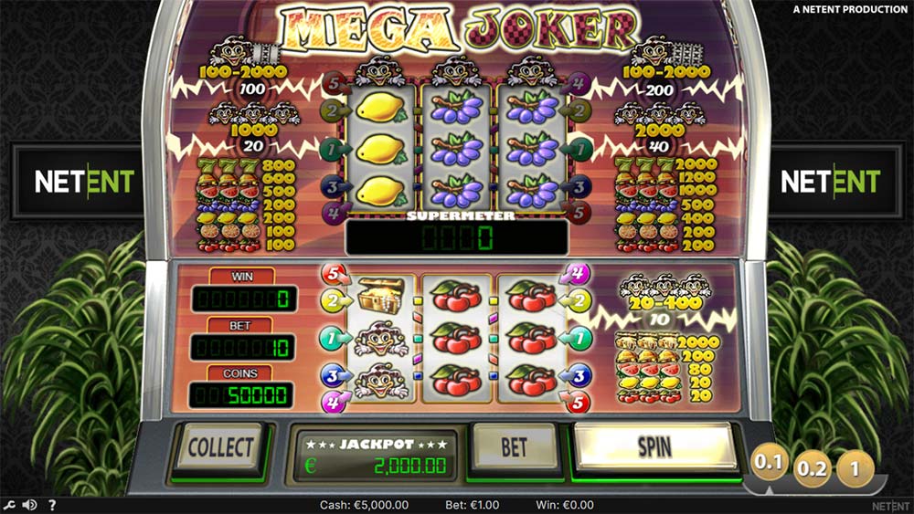 mega joker slot netent