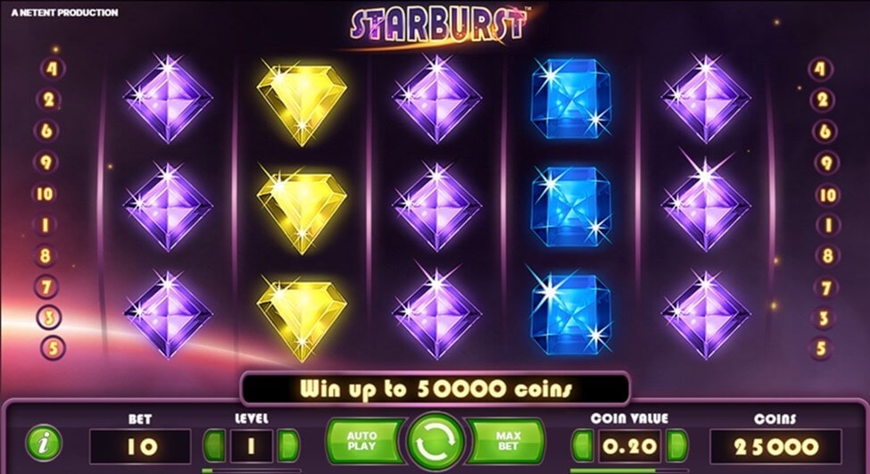 Starburst NetEnt Slot