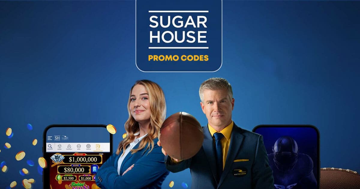 Latest SugarHouse Promo Code Jul 2024 250 Casino Bonus