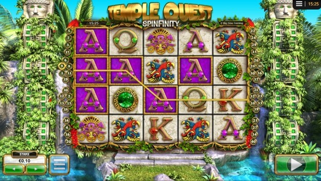 Temple Quest - Big Time Gaming Slot